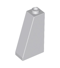 LEGO - Helling 75 graden2 x 1 x 3 - holle nop - Light Bluish Gray | N - Thumbnail