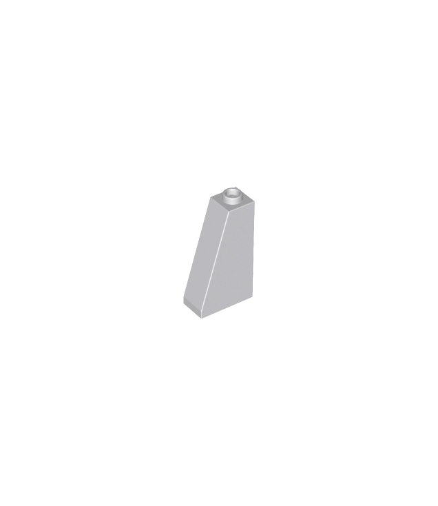 LEGO - Helling 75 graden2 x 1 x 3 - holle nop - Light Bluish Gray | N