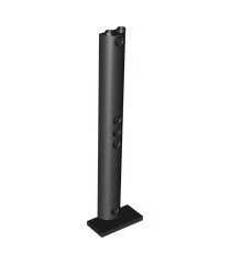 LEGO - Steun 2 x 4 x 13 halve cirkel met 5 pen-gaten - Black | N - Thumbnail