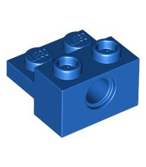 LEGO - Technic, steen gemodificeerd 1 x 2 met gat en 1 x 2 plaat - Blue | N - Thumbnail