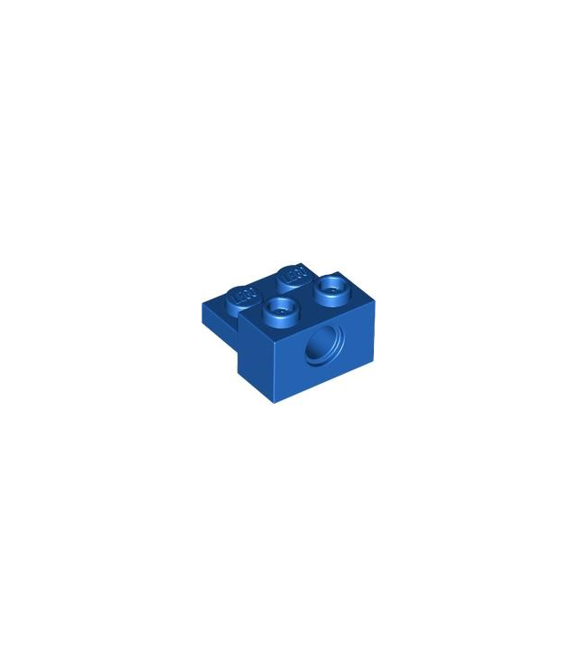 LEGO - Technic, steen gemodificeerd 1 x 2 met gat en 1 x 2 plaat - Blue | N