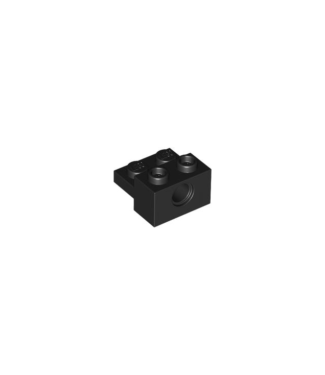 LEGO - Technic, steen gemodificeerd 1 x 2 met gat en 1 x 2 plaat - Black | N