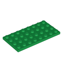 LEGO - Plaat 4 x 8 - Green | N - Thumbnail