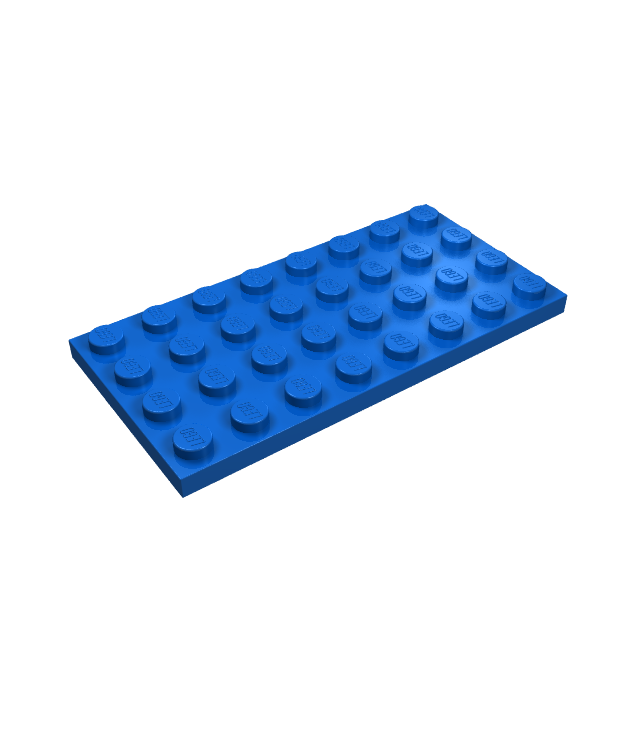 LEGO - Plaat 4 x 8 - Blue | N