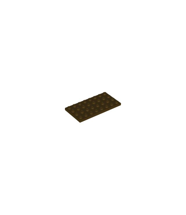 LEGO - Plaat 4 x 8 - Dark Brown | N