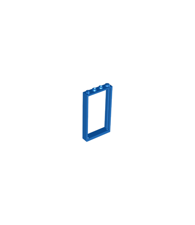 LEGO - Deurframe 1 x 4 x 6 met 2 gaten boven en onder - Blue | N