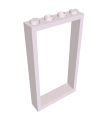 LEGO - Deurframe 1 x 4 x 6 met 2 gaten boven en onder - Lavender | N - Thumbnail