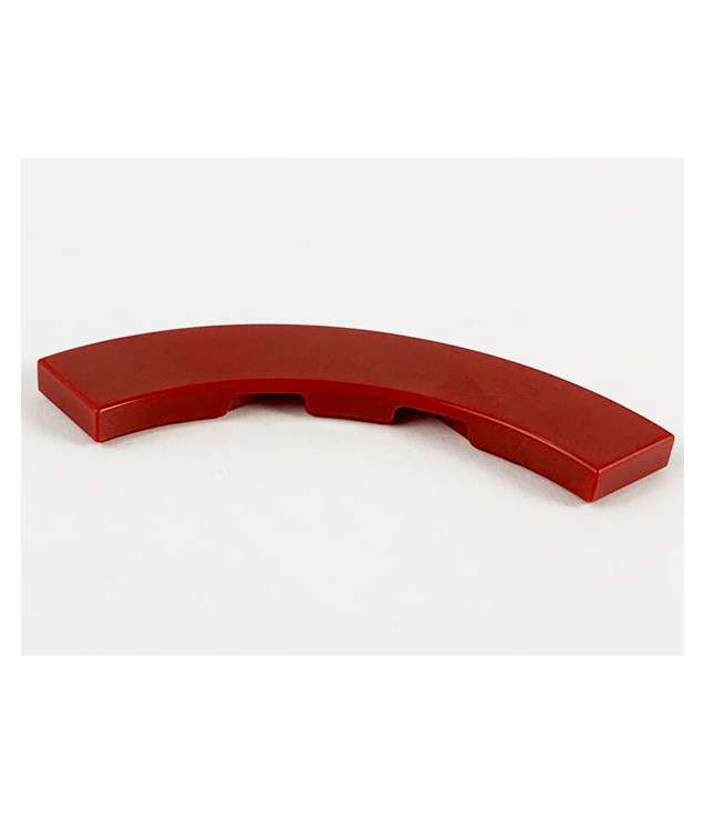 LEGO - Tegel, ronde hoek 4 x 4 macaroni breed - Dark Red | N
