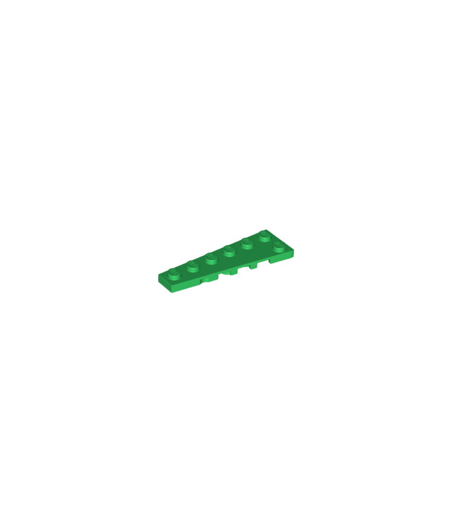 LEGO - Wig, plaat 6 x 2 links - Green | N