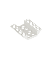 LEGO - Helling, omgekeerd 45 graden 4 x 4 dubbel met 2 gaten - White | N - Thumbnail