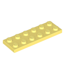 LEGO - Plaat 2 x 6 - Bright Light Yellow | N - Thumbnail