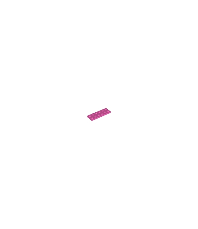 LEGO - Plaat 2 x 6 - Dark Pink | N