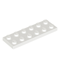 LEGO - Plaat 2 x 6 - White | N - Thumbnail