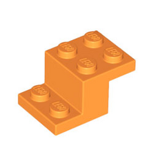 LEGO - Beugel 3 x 2 x 1 1/3 met onderop een nophouder - Orange | N - Thumbnail