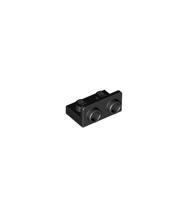 LEGO - Beugel 1 x 2 - 1 x 2 omgekeerd - Black | N