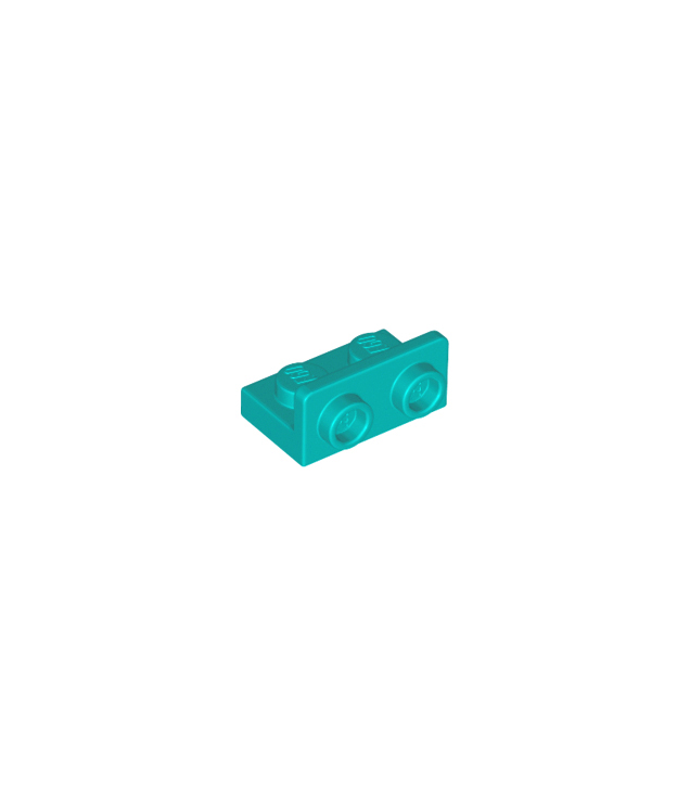 LEGO - Beugel 1 x 2 - 1 x 2 omgekeerd - Dark Turquoise | N