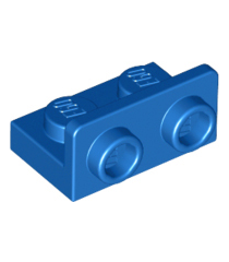 LEGO - Beugel 1 x 2 - 1 x 2 omgekeerd - Blue | N - Thumbnail