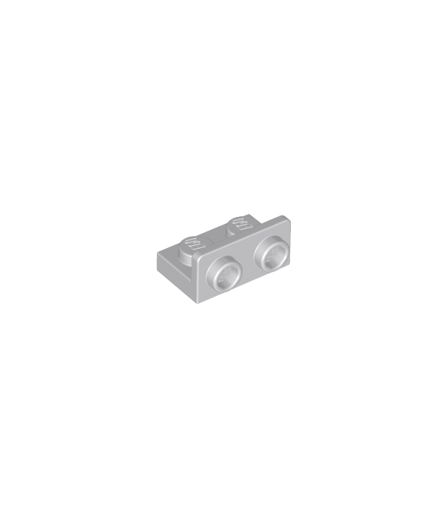 LEGO - Beugel 1 x 2 - 1 x 2 omgekeerd - Light Bluish Gray | N