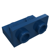 LEGO - Beugel 1 x 2 - 1 x 2 omgekeerd - Dark Blue | N - Thumbnail