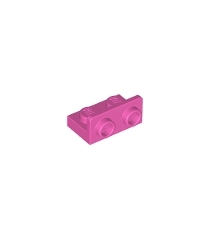 LEGO - Beugel 1 x 2 - 1 x 2 omgekeerd - Dark Pink | N - Thumbnail