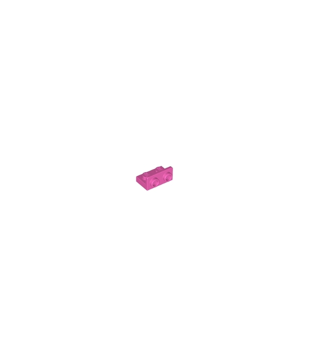 LEGO - Beugel 1 x 2 - 1 x 2 omgekeerd - Dark Pink | N