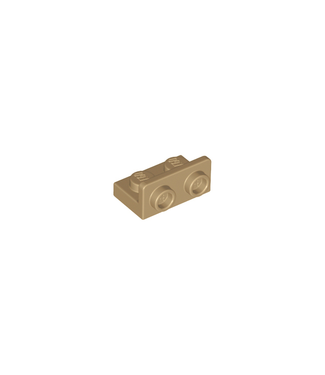 LEGO - Beugel 1 x 2 - 1 x 2 omgekeerd - Dark Tan | N