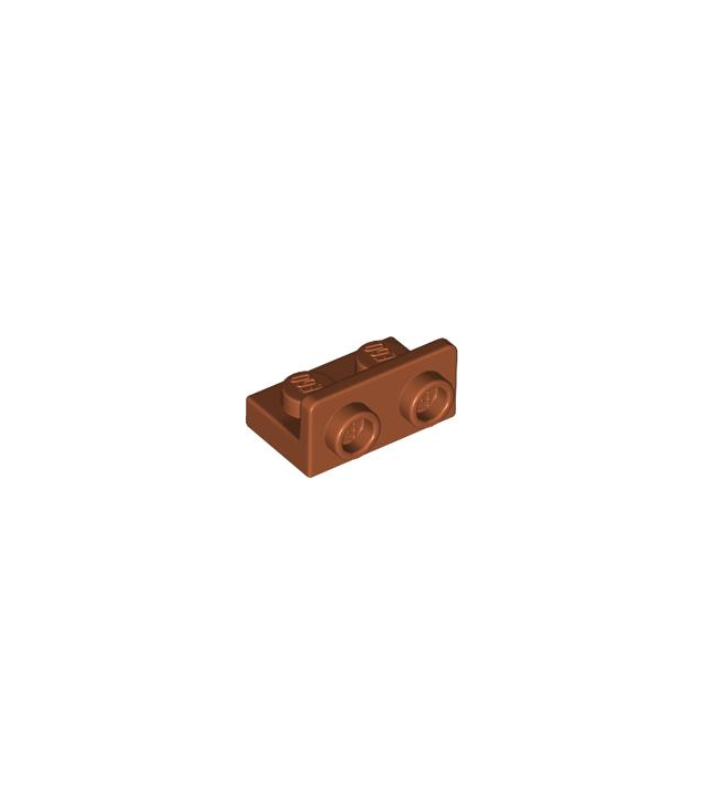 LEGO - Beugel 1 x 2 - 1 x 2 omgekeerd - Dark Orange | N