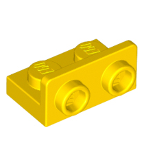 LEGO - Beugel 1 x 2 - 1 x 2 omgekeerd - Yellow | N - Thumbnail
