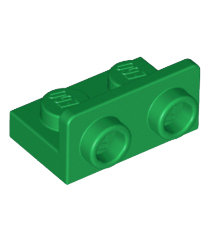 LEGO - Beugel 1 x 2 - 1 x 2 omgekeerd - Green | N - Thumbnail
