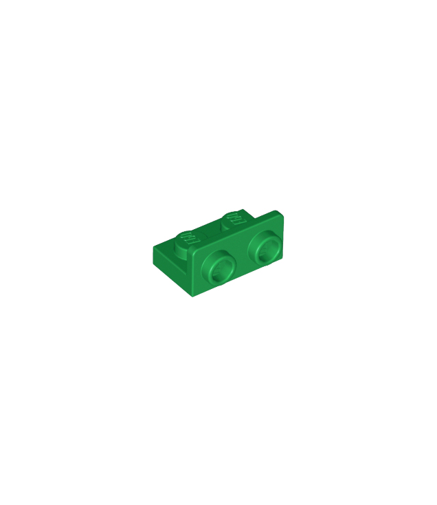 LEGO - Beugel 1 x 2 - 1 x 2 omgekeerd - Green | N