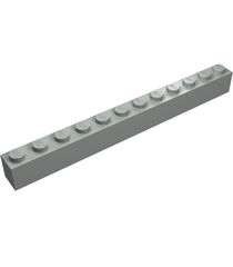 LEGO - Steen 1 x 12 - Light Gray | N - Thumbnail