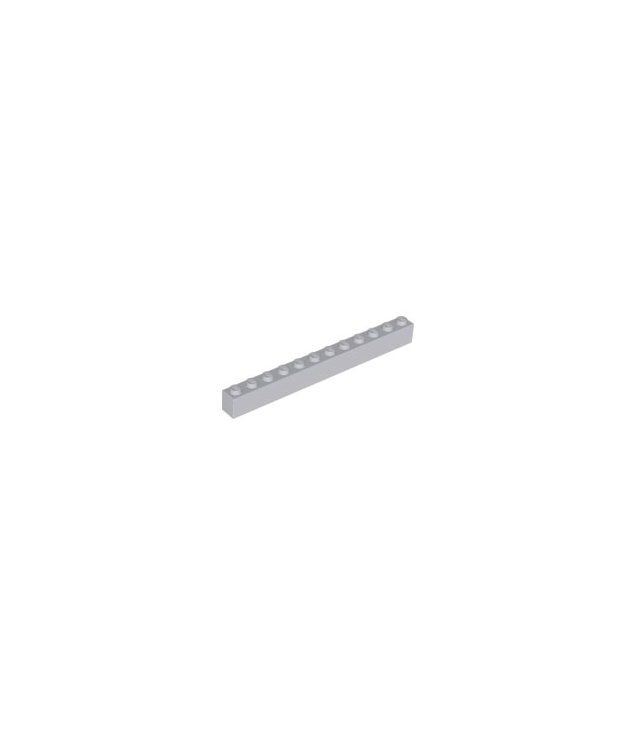 LEGO - Steen 1 x 12 - Light Bluish Gray | N