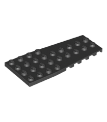 LEGO - Wig, plaat 4 x 9 met nopinkepingen - Black | N - Thumbnail
