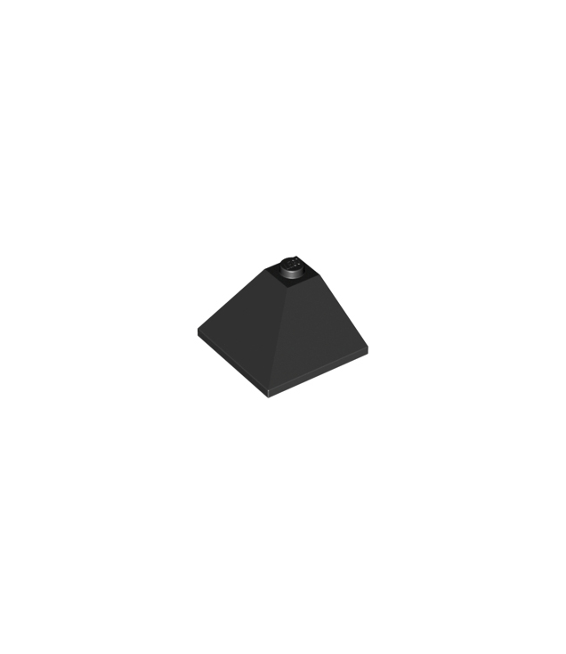 LEGO - Helling 33 graden graden 3 x 3 dubbel bol hoek - Black | N