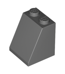 LEGO - Helling 65 graden 2 x 2 x 2 met onderbuis - Dark Bluish Gray | N - Thumbnail