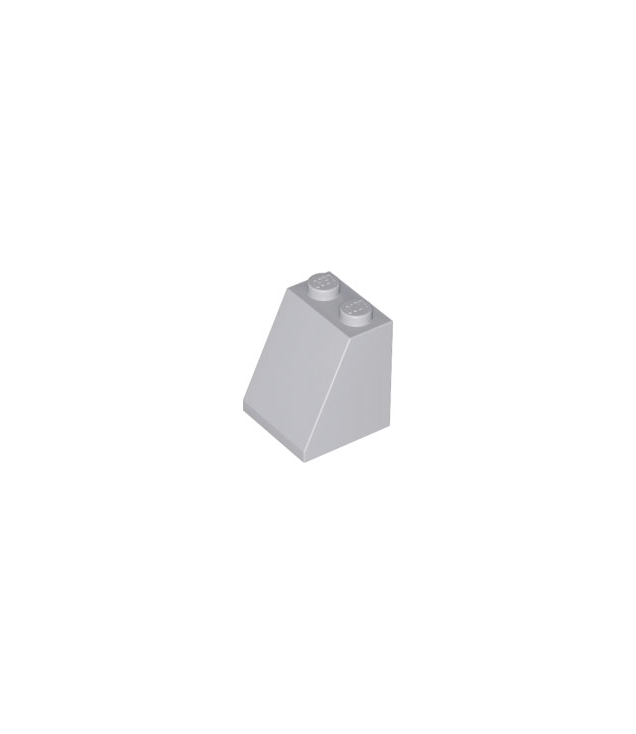 LEGO - Helling 65 graden 2 x 2 x 2 met onderbuis - Light Bluish Gray | N