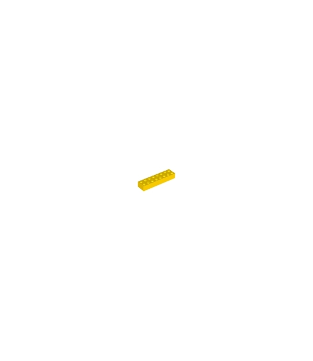 LEGO - Steen 2 x 8 - Yellow | N