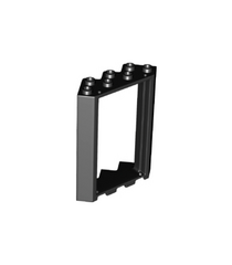 LEGO - Deurframe 4 x 4 x 6 hoek - Black | N - Thumbnail