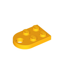LEGO - Plaat, gemodificeerd 2 x 3 met gat - Bright Light Orange | N - Thumbnail