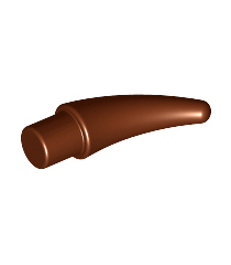 LEGO - Stekel / klauw / hoorn / tand - klein - Reddish Brown | N - Thumbnail