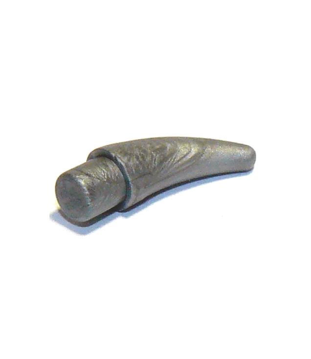 LEGO - Stekel / klauw / hoorn / tand - klein - Flat Silver | N