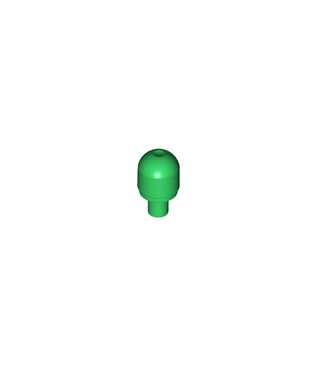 LEGO - Staaf met lampkap (Bionicle Barraki-oog) - Green | N