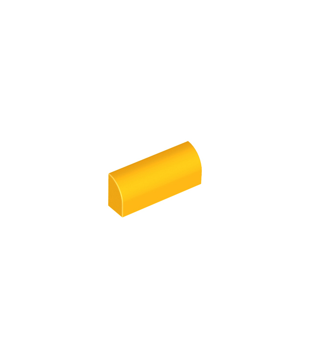 LEGO - Helling, gebogen 1 x 4 x 1 1/3 - Bright Light Orange | N