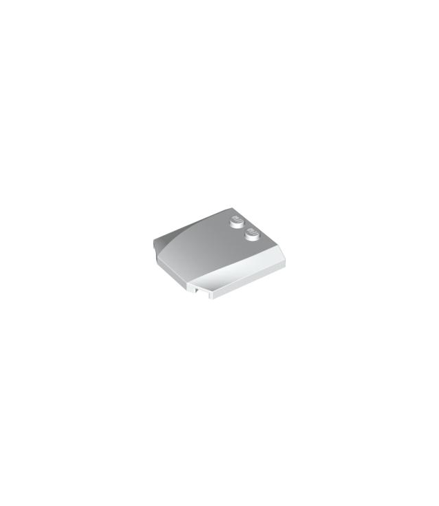 LEGO - Wig 4 x 4 x 2/3 driedubbel gebogen - White | N