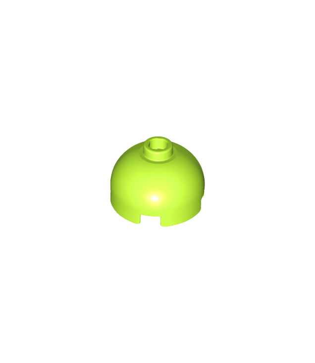 LEGO - Steen, rond 2 x 2 met koepelvormige bovenkant - Lime | N