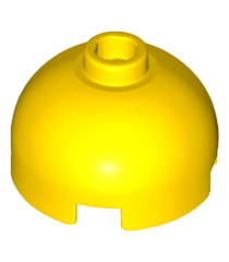 LEGO - Steen, rond 2 x 2 met koepelvormige bovenkant - Yellow | N - Thumbnail