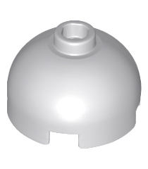 LEGO - Steen, rond 2 x 2 met koepelvormige bovenkant - Light Bluish Gray | N - Thumbnail