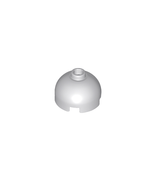 LEGO - Steen, rond 2 x 2 met koepelvormige bovenkant - Light Bluish Gray | N
