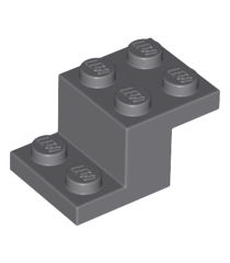 LEGO - Beugel 3 x 2 x 1 1/3 - Dark Bluish Gray | N - Thumbnail