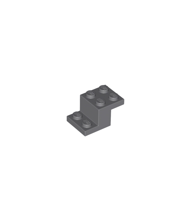 LEGO - Beugel 3 x 2 x 1 1/3 - Dark Bluish Gray | N